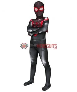OneHeroSuits Kids Spider-man Miles Morales PS5 Cosplay Suit 18 OneHeroSuits Kids Spider-man Miles Morales PS5 Cosplay Suit
