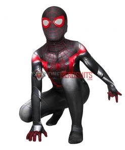 OneHeroSuits Kids Spider-man Miles Morales PS5 Cosplay Suit 19 OneHeroSuits Kids Spider-man Miles Morales PS5 Cosplay Suit