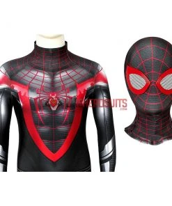 OneHeroSuits Kids Spider-man Miles Morales PS5 Cosplay Suit 22 OneHeroSuits Kids Spider-man Miles Morales PS5 Cosplay Suit