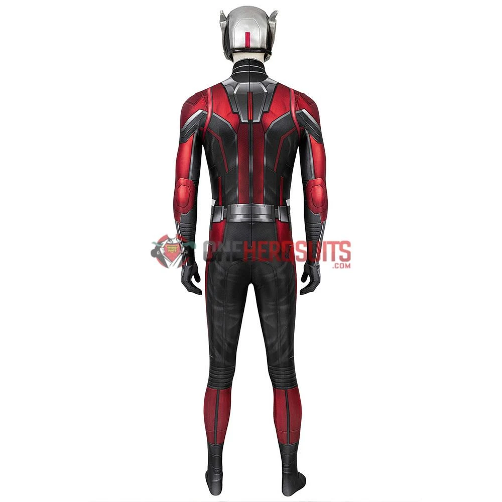 OneHeroSuits Spandex Ant-Man Cosplay Suit Detail Printed Edition Expert-level Cosplay Bodysuit & Zentai 3 OneHeroSuits Spandex Ant-Man Cosplay Suit Detail Printed Edition Expert-level Cosplay Bodysuit & Zentai
