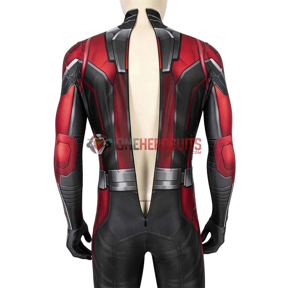 OneHeroSuits Spandex Ant-Man Cosplay Suit Detail Printed Edition Expert-level Cosplay Bodysuit & Zentai 9 OneHeroSuits Spandex Ant-Man Cosplay Suit Detail Printed Edition Expert-level Cosplay Bodysuit & Zentai