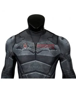 OneHeroSuits Expert-level Cosplay Bodysuit & Zentai The Batman 2021 Cosplay Costume Printed Suit Detail Edition