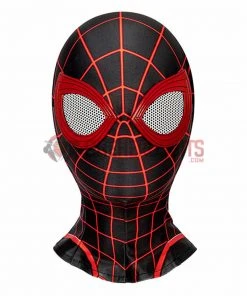 OneHeroSuits Gifts For Kids Spider-man Cosplay Suit Children Miles Morales TRACK Cosplay Bodysuit