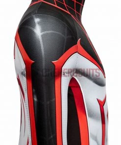 OneHeroSuits Gifts For Kids Spider-man Cosplay Suit Children Miles Morales TRACK Cosplay Bodysuit