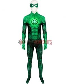 OneHeroSuits Expert-level Cosplay Bodysuit & Zentai Green Lantern Hal Jordan Cosplay Costume Detail Printed Suit