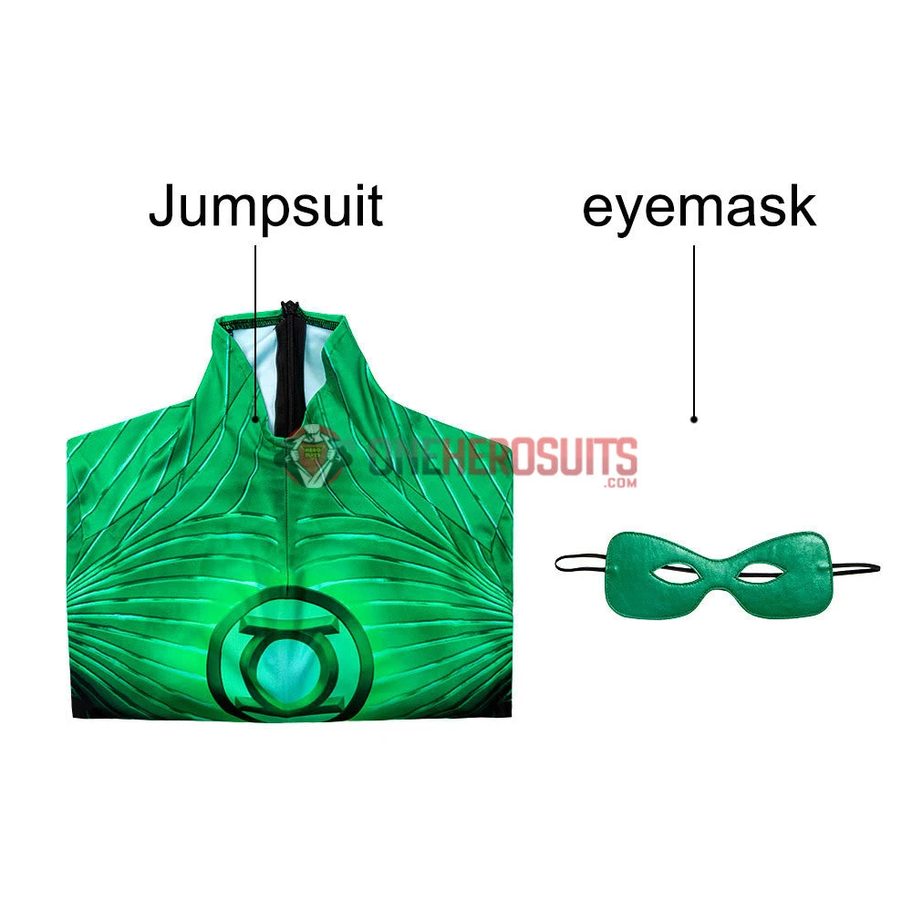 OneHeroSuits Expert-level Cosplay Bodysuit & Zentai Green Lantern Hal Jordan Cosplay Costume Detail Printed Suit 7 OneHeroSuits Expert-level Cosplay Bodysuit & Zentai Green Lantern Hal Jordan Cosplay Costume Detail Printed Suit