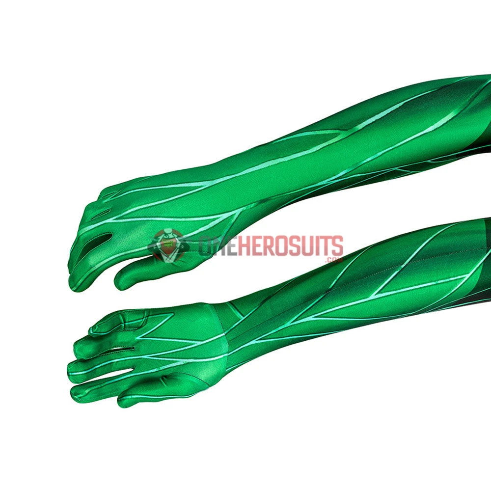 OneHeroSuits Expert-level Cosplay Bodysuit & Zentai Green Lantern Hal Jordan Cosplay Costume Detail Printed Suit 10 OneHeroSuits Expert-level Cosplay Bodysuit & Zentai Green Lantern Hal Jordan Cosplay Costume Detail Printed Suit