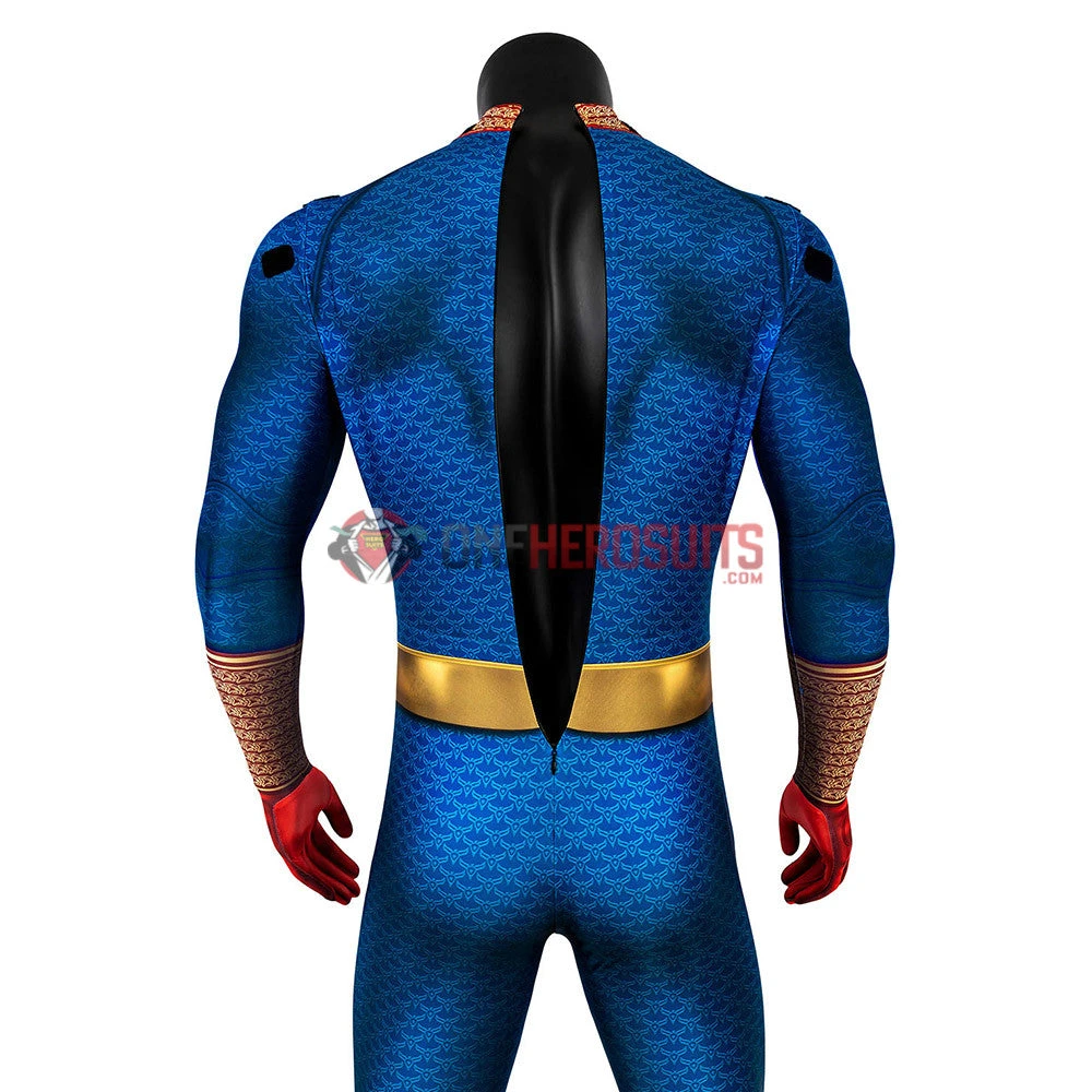 OneHeroSuits Expert-level Cosplay Bodysuit & Zentai The Boys Homelander Cosplay Costume Detail Printed Edition 11 OneHeroSuits Expert-level Cosplay Bodysuit & Zentai The Boys Homelander Cosplay Costume Detail Printed Edition