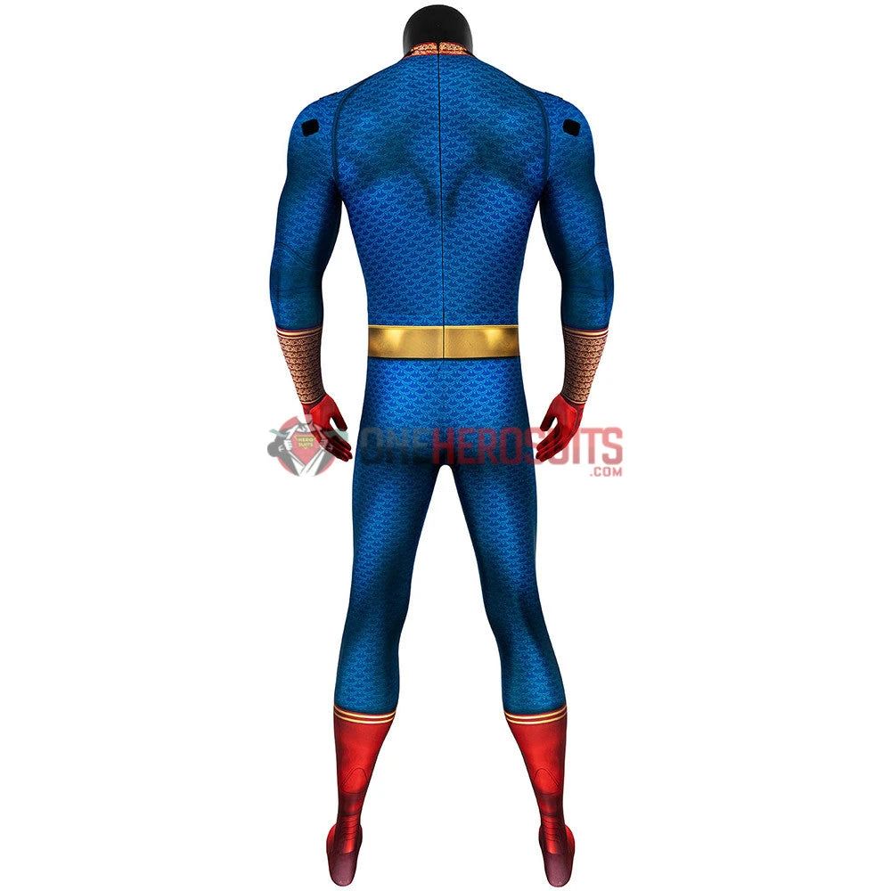 OneHeroSuits Expert-level Cosplay Bodysuit & Zentai The Boys Homelander Cosplay Costume Detail Printed Edition 12 OneHeroSuits Expert-level Cosplay Bodysuit & Zentai The Boys Homelander Cosplay Costume Detail Printed Edition