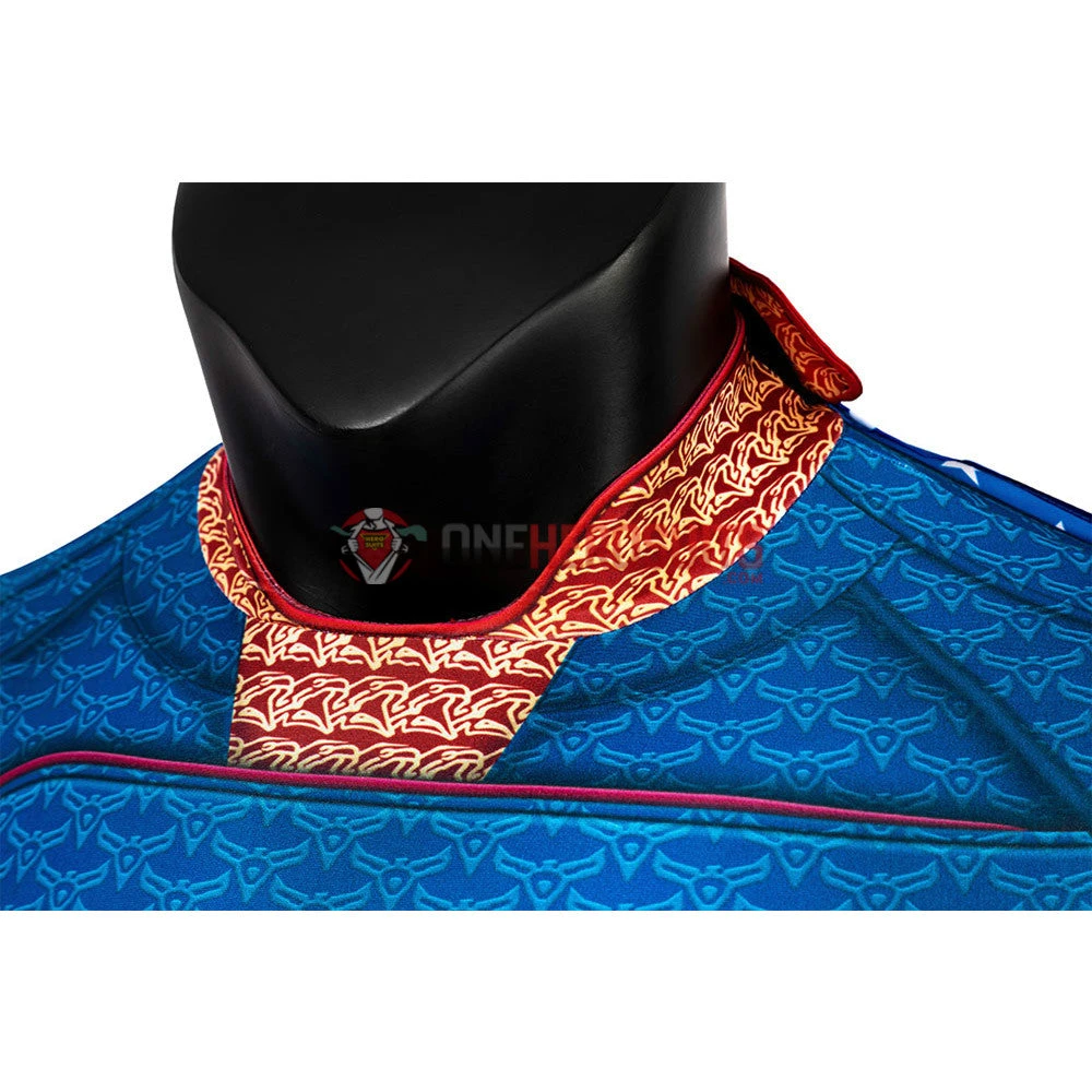 OneHeroSuits Expert-level Cosplay Bodysuit & Zentai The Boys Homelander Cosplay Costume Detail Printed Edition 16 OneHeroSuits Expert-level Cosplay Bodysuit & Zentai The Boys Homelander Cosplay Costume Detail Printed Edition
