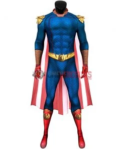 OneHeroSuits Expert-level Cosplay Bodysuit & Zentai The Boys Homelander Cosplay Costume Detail Printed Edition