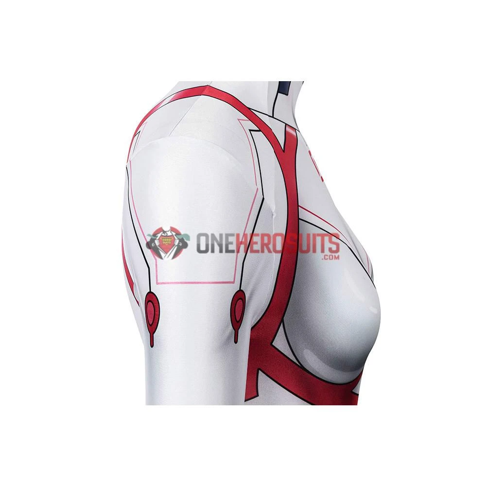 OneHeroSuits Expert-level Cosplay Bodysuit & Zentai Neon Genesis Evangelion Asuka Langley Cosplay Suit Spandex Edition 12 OneHeroSuits Expert-level Cosplay Bodysuit & Zentai Neon Genesis Evangelion Asuka Langley Cosplay Suit Spandex Edition
