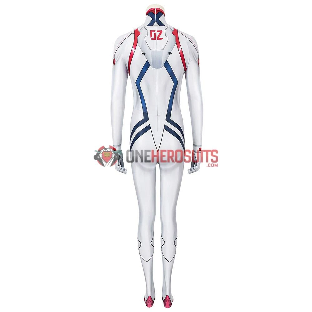 OneHeroSuits Expert-level Cosplay Bodysuit & Zentai Neon Genesis Evangelion Asuka Langley Cosplay Suit Spandex Edition 3 OneHeroSuits Expert-level Cosplay Bodysuit & Zentai Neon Genesis Evangelion Asuka Langley Cosplay Suit Spandex Edition