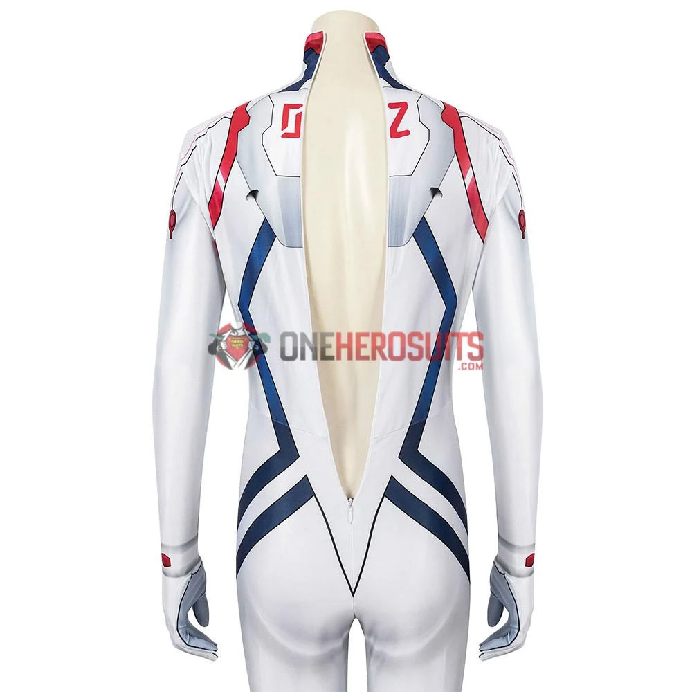 OneHeroSuits Expert-level Cosplay Bodysuit & Zentai Neon Genesis Evangelion Asuka Langley Cosplay Suit Spandex Edition 7 OneHeroSuits Expert-level Cosplay Bodysuit & Zentai Neon Genesis Evangelion Asuka Langley Cosplay Suit Spandex Edition