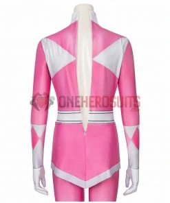 OneHeroSuits Expert-level Cosplay Bodysuit & Zentai Pink Power Rangers Cosplay Suit Pink Ranger Spandex Cosplay Costume