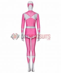OneHeroSuits Expert-level Cosplay Bodysuit & Zentai Pink Power Rangers Cosplay Suit Pink Ranger Spandex Cosplay Costume