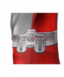1herosuits The Red Ranger Cosplay Costume KISHIRYU SENTAI RYUSOULGER Spandex Suit Costumes