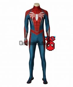 OneHeroSuits SPIDER-MAN PS4 Advanced Suit Spider-man PS4 Game Cosplay Costume