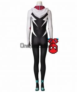 OneHeroSuits Gwen Stacy Suit Into The Spider-Verse Spider-Gwen Cosplay Costume Zentai/Jumpsuit 19 OneHeroSuits Gwen Stacy Suit Into The Spider-Verse Spider-Gwen Cosplay Costume Zentai/Jumpsuit