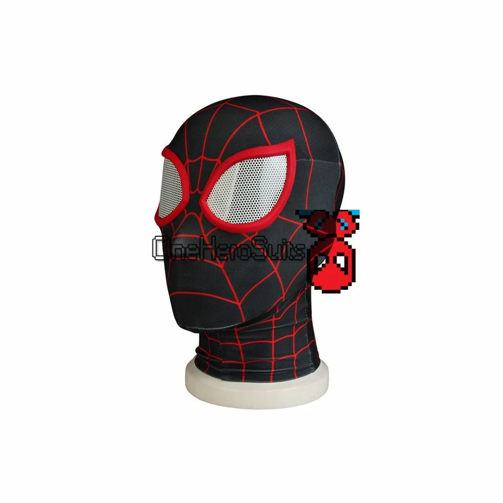 OneHeroSuits Ultimate Spider-Man Cosplay Costume Miles Morales 3D Printed Jumpsuits Zentai/Jumpsuit 4 OneHeroSuits Ultimate Spider-Man Cosplay Costume Miles Morales 3D Printed Jumpsuits Zentai/Jumpsuit