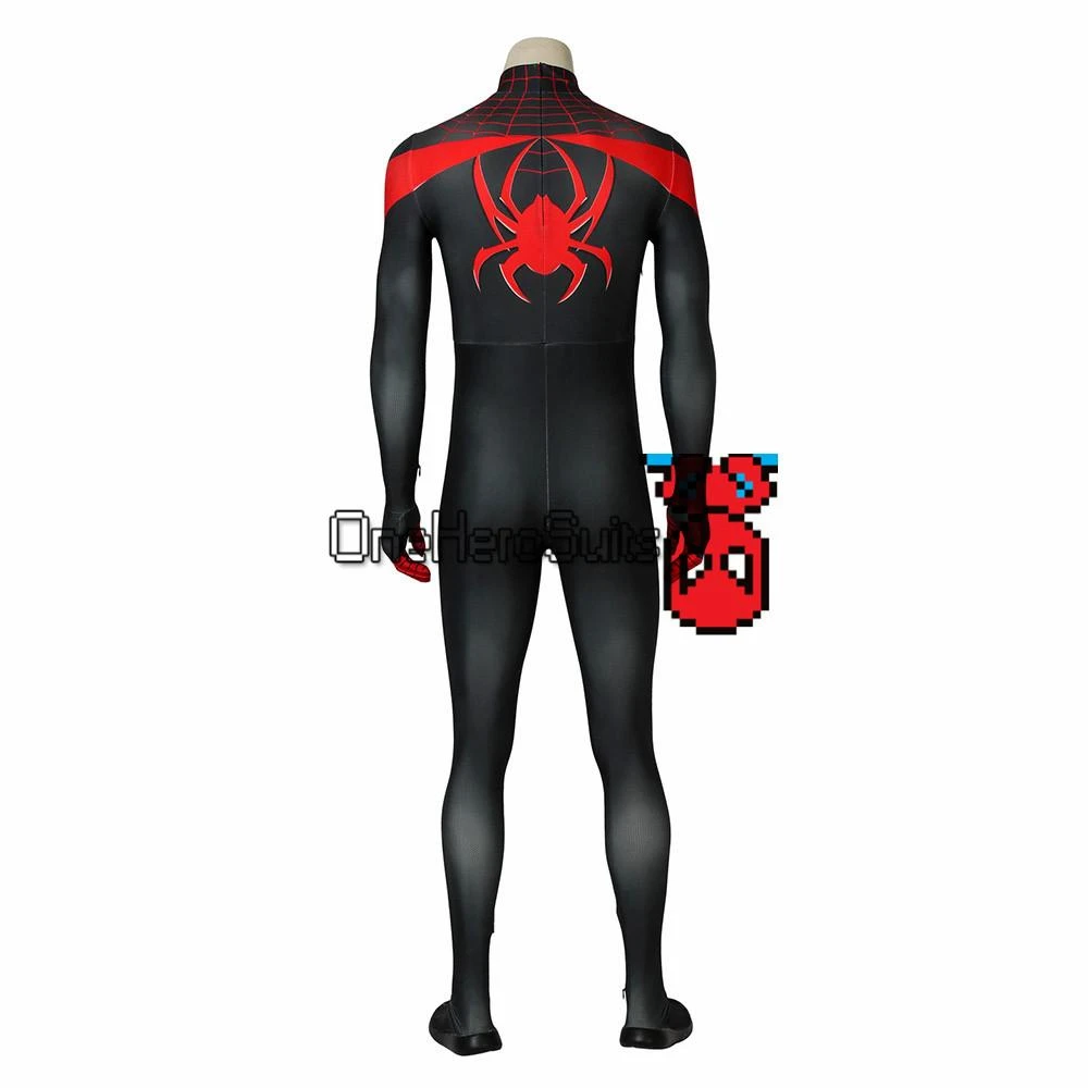 OneHeroSuits Ultimate Spider-Man Cosplay Costume Miles Morales 3D Printed Jumpsuits Zentai/Jumpsuit 15 OneHeroSuits Ultimate Spider-Man Cosplay Costume Miles Morales 3D Printed Jumpsuits Zentai/Jumpsuit
