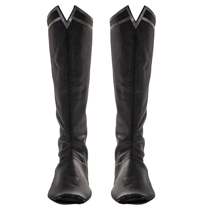 OneHeroSuits Costumes Justice League Superman Cosplay Boots Superman Black Shoes 1 OneHeroSuits Costumes Justice League Superman Cosplay Boots Superman Black Shoes