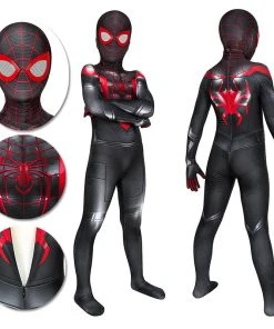 OneHeroSuits Kids Spider-man Miles Morales PS5 Cosplay Suit