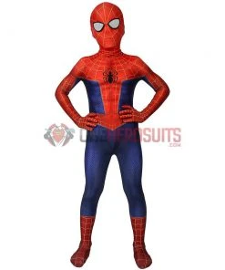 OneHeroSuits Zentai/Jumpsuit Kids Spider-man Suit Into The Spider-Verse Peter Parker Cosplay Costumes For Children
