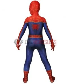 OneHeroSuits Zentai/Jumpsuit Kids Spider-man Suit Into The Spider-Verse Peter Parker Cosplay Costumes For Children 16 OneHeroSuits Zentai/Jumpsuit Kids Spider-man Suit Into The Spider-Verse Peter Parker Cosplay Costumes For Children