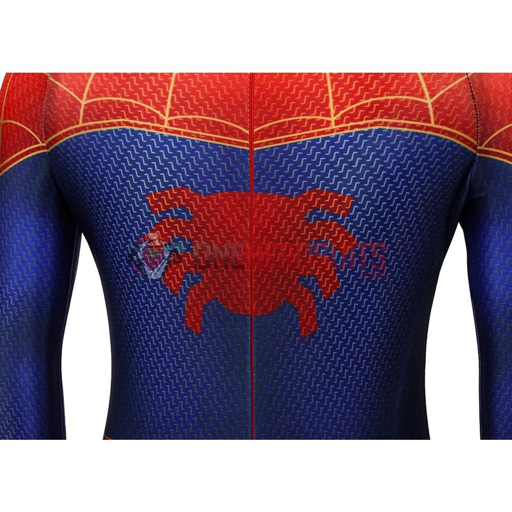 OneHeroSuits Zentai/Jumpsuit Kids Spider-man Suit Into The Spider-Verse Peter Parker Cosplay Costumes For Children 9 OneHeroSuits Zentai/Jumpsuit Kids Spider-man Suit Into The Spider-Verse Peter Parker Cosplay Costumes For Children