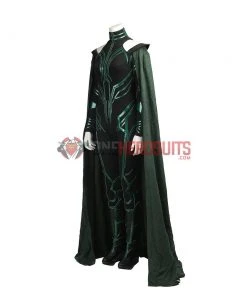 OneHeroSuits Hela Cosplay Costumes Thor Ragnarok Cosplay Suits Black Chest Version