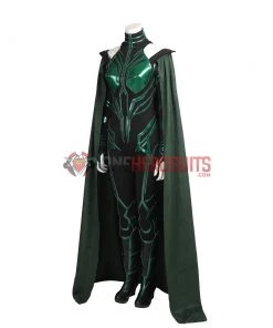 OneHeroSuits Hela Cosplay Costumes Thor Ragnarok Cosplay Suits Green Chest Version