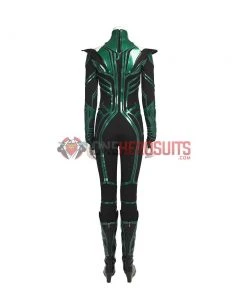 OneHeroSuits Hela Cosplay Costumes Thor Ragnarok Cosplay Suits Green Chest Version