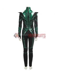 OneHeroSuits Hela Cosplay Costumes Thor Ragnarok Cosplay Suits Green Chest Version