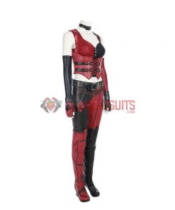 OneHeroSuits Harley Quinn Cosplay Costumes BatMan Arkham City High Quality Cosplay Suits