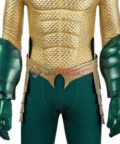 OneHeroSuits Aquaman Cosplay Costumes King Of The Seven Seas Golden Suits 30 OneHeroSuits Aquaman Cosplay Costumes King Of The Seven Seas Golden Suits