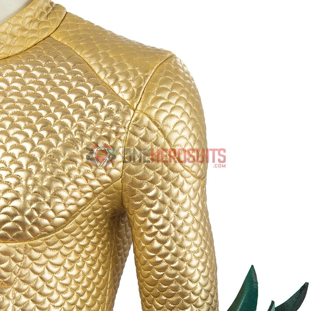 OneHeroSuits Aquaman Cosplay Costumes King Of The Seven Seas Golden Suits 8 OneHeroSuits Aquaman Cosplay Costumes King Of The Seven Seas Golden Suits