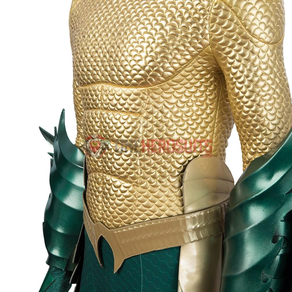 OneHeroSuits Aquaman Cosplay Costumes King Of The Seven Seas Golden Suits 9 OneHeroSuits Aquaman Cosplay Costumes King Of The Seven Seas Golden Suits