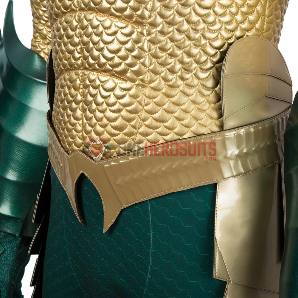 OneHeroSuits Aquaman Cosplay Costumes King Of The Seven Seas Golden Suits 10 OneHeroSuits Aquaman Cosplay Costumes King Of The Seven Seas Golden Suits