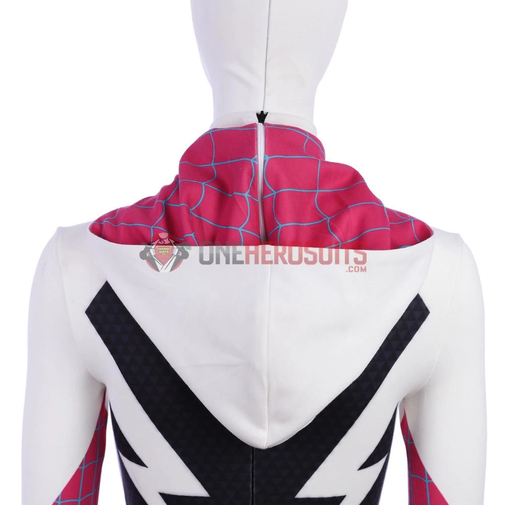 OneHeroSuits Gwen Stacy Cosplay Costumes Into The Spider Verse Spider Girl Gwen Suits 12 OneHeroSuits Gwen Stacy Cosplay Costumes Into The Spider Verse Spider Girl Gwen Suits