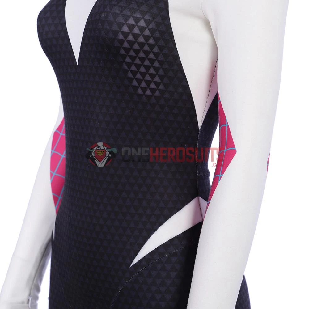 OneHeroSuits Gwen Stacy Cosplay Costumes Into The Spider Verse Spider Girl Gwen Suits 16 OneHeroSuits Gwen Stacy Cosplay Costumes Into The Spider Verse Spider Girl Gwen Suits