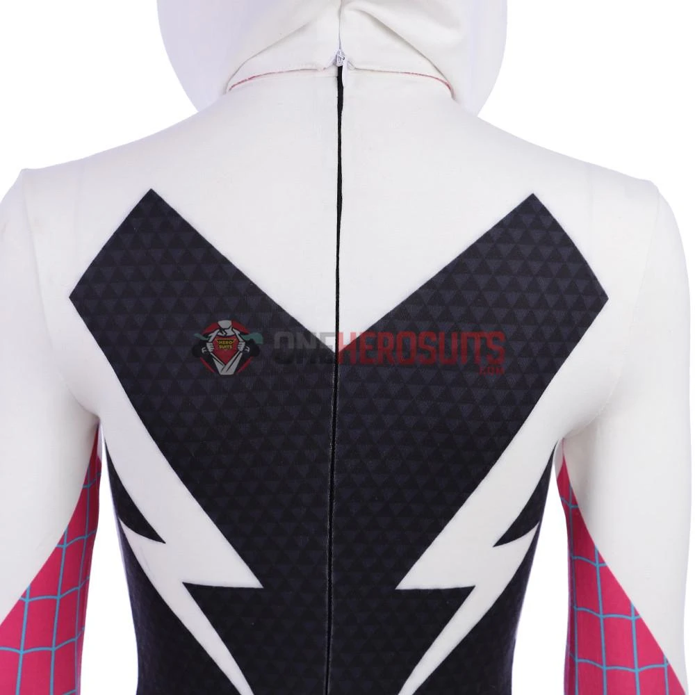 OneHeroSuits Gwen Stacy Cosplay Costumes Into The Spider Verse Spider Girl Gwen Suits 18 OneHeroSuits Gwen Stacy Cosplay Costumes Into The Spider Verse Spider Girl Gwen Suits