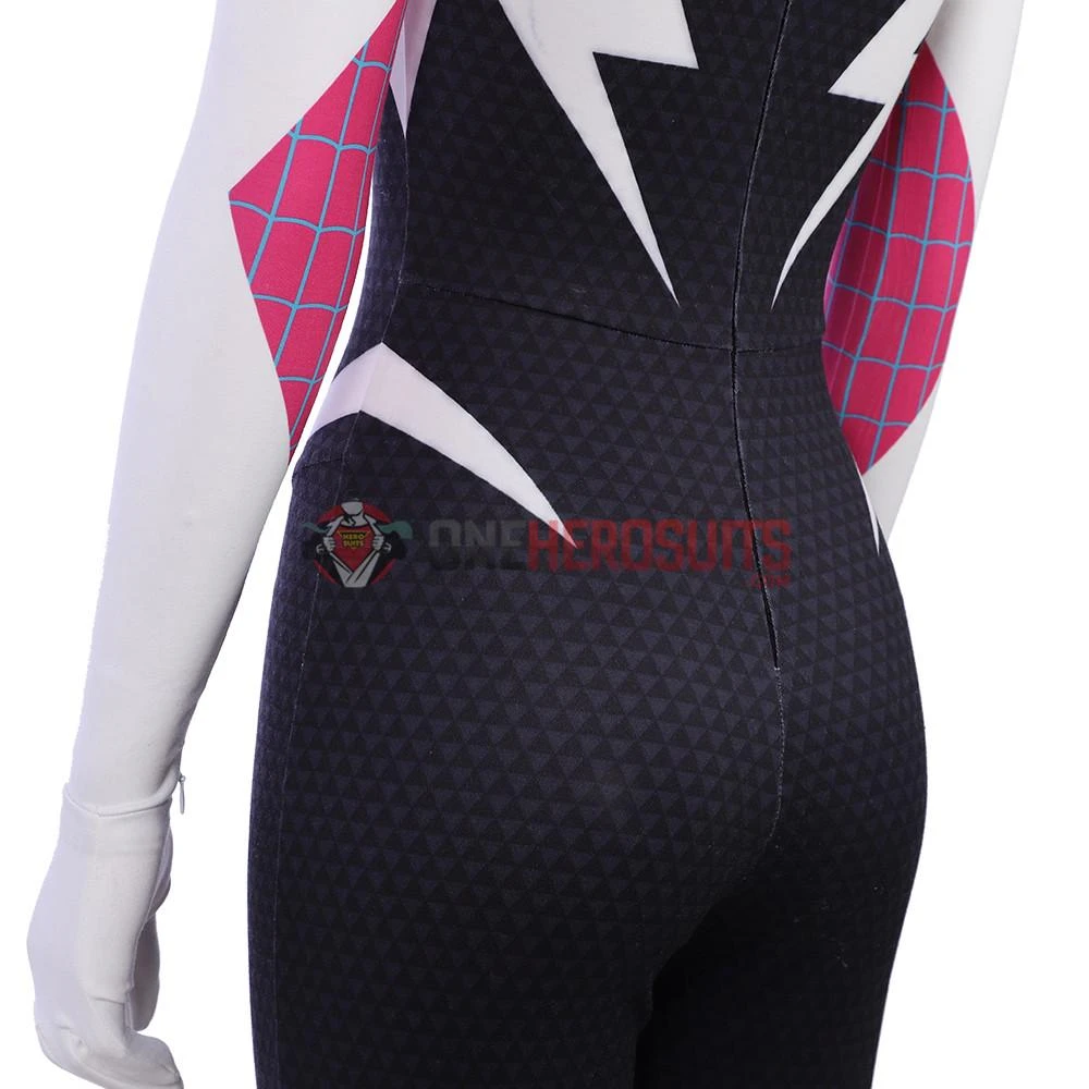 OneHeroSuits Gwen Stacy Cosplay Costumes Into The Spider Verse Spider Girl Gwen Suits 19 OneHeroSuits Gwen Stacy Cosplay Costumes Into The Spider Verse Spider Girl Gwen Suits