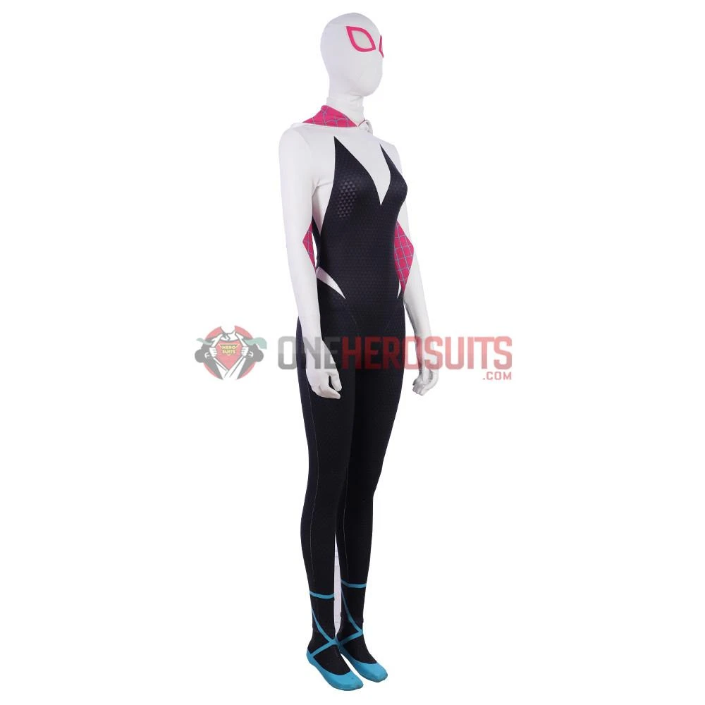 OneHeroSuits Gwen Stacy Cosplay Costumes Into The Spider Verse Spider Girl Gwen Suits 9 OneHeroSuits Gwen Stacy Cosplay Costumes Into The Spider Verse Spider Girl Gwen Suits