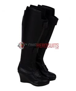 OneHeroSuits Costumes Black Widow 2020 Cosplay Boots Natasha Black Cosplay Shoes Movie Level