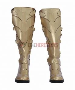 OneHeroSuits Diana Prince Copper Color Cosplay Boots Wonder Woman 1984 Cosplay Shoes Costumes