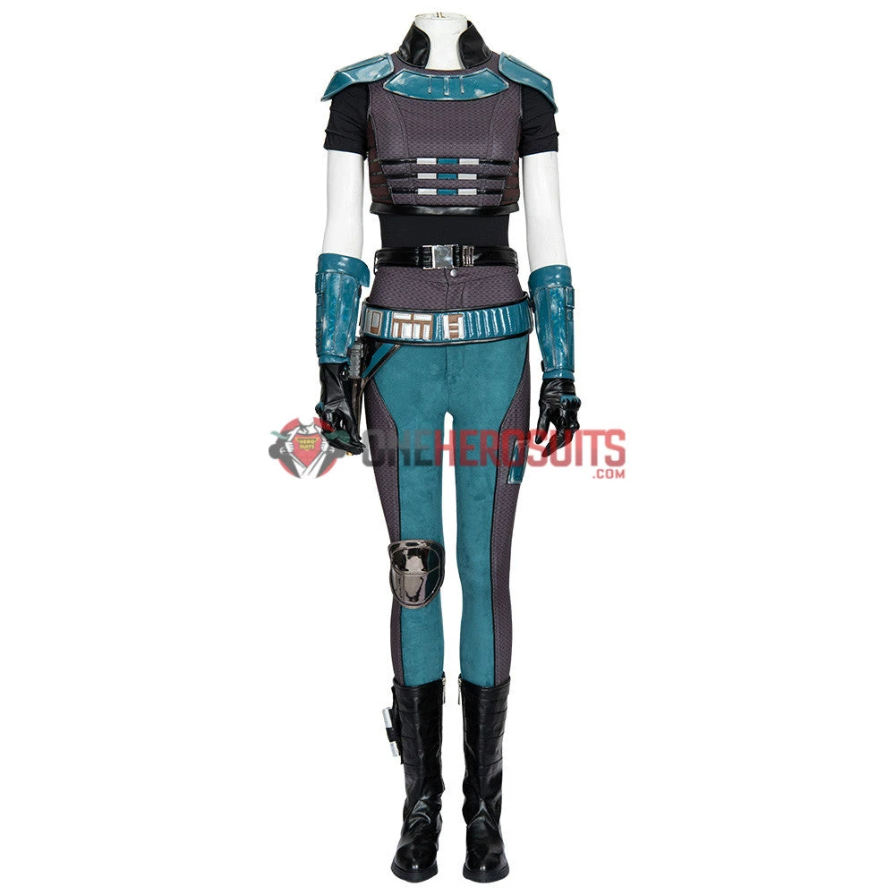 OneHeroSuits Costumes The Mandalorian Cara Dune Cosplay Boots Movie Level 2 OneHeroSuits Costumes The Mandalorian Cara Dune Cosplay Boots Movie Level