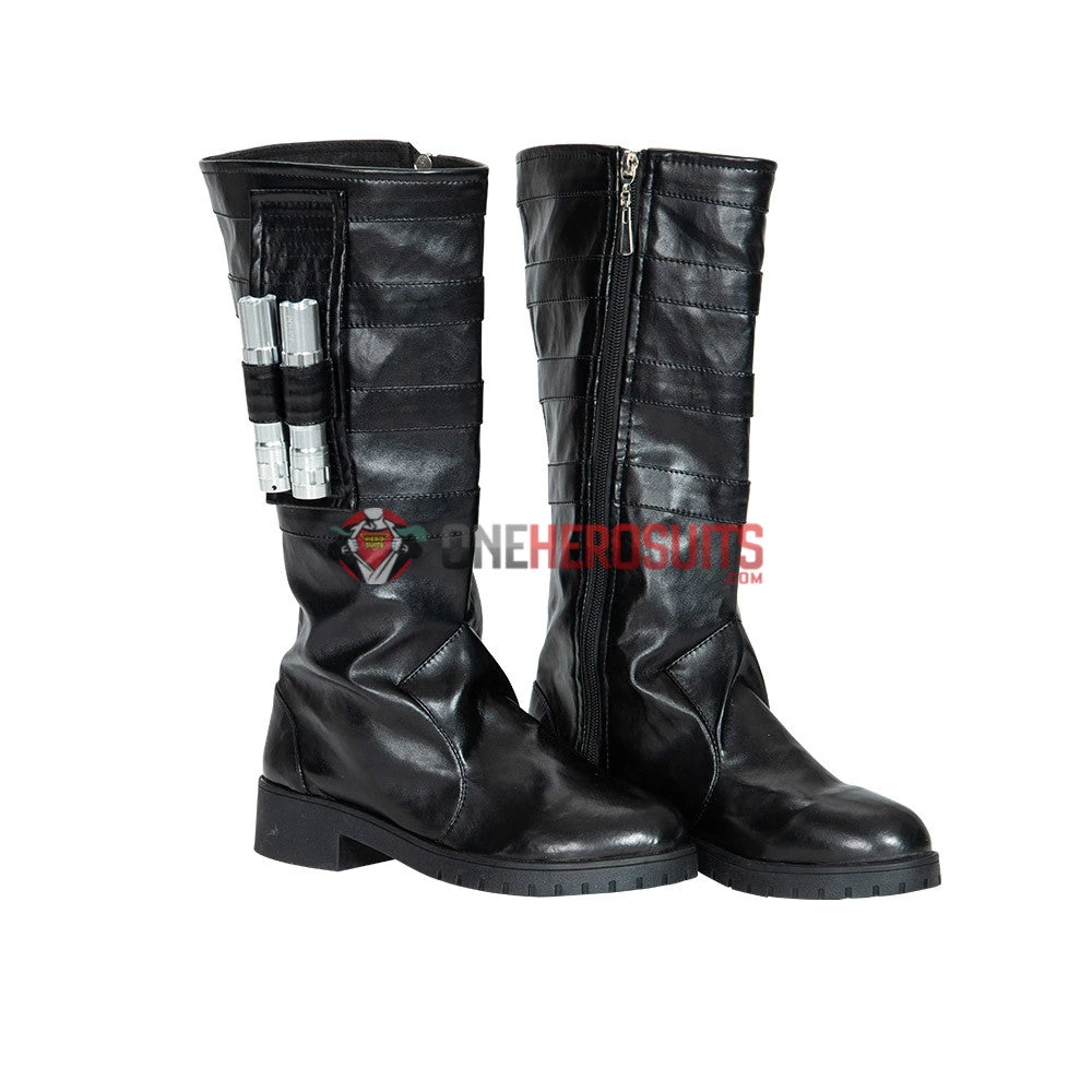 OneHeroSuits Costumes The Mandalorian Cara Dune Cosplay Boots Movie Level 5 OneHeroSuits Costumes The Mandalorian Cara Dune Cosplay Boots Movie Level
