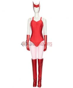 2021 WandaVision Wanda Cosplay Costume OneHeroSuits