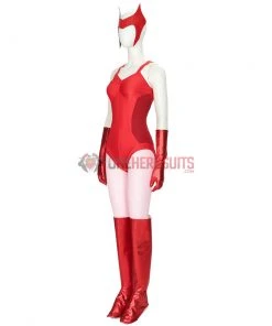 2021 WandaVision Wanda Cosplay Costume OneHeroSuits